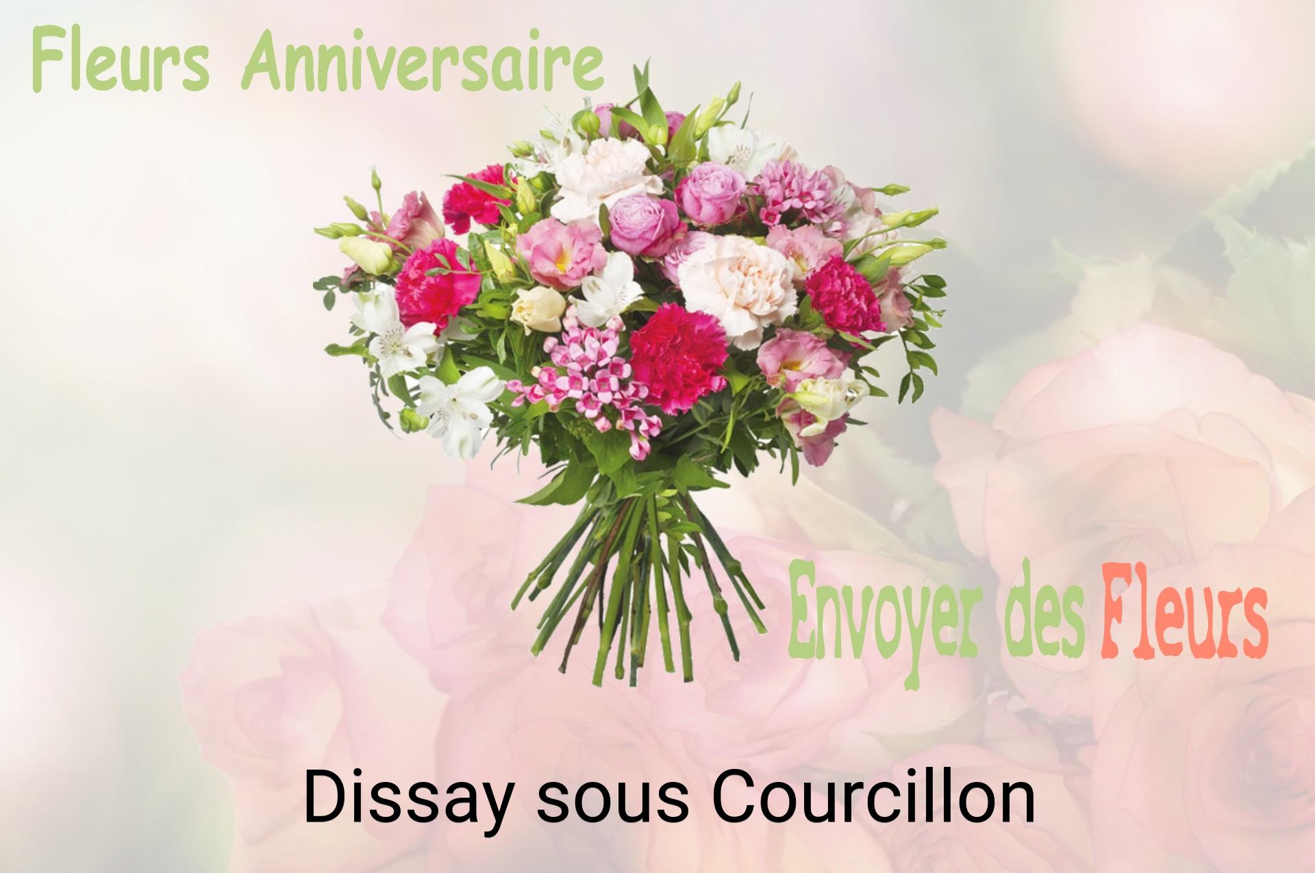 Bouquet de fleurs d’anniversaire livré à Dissay-sous-Courcillon