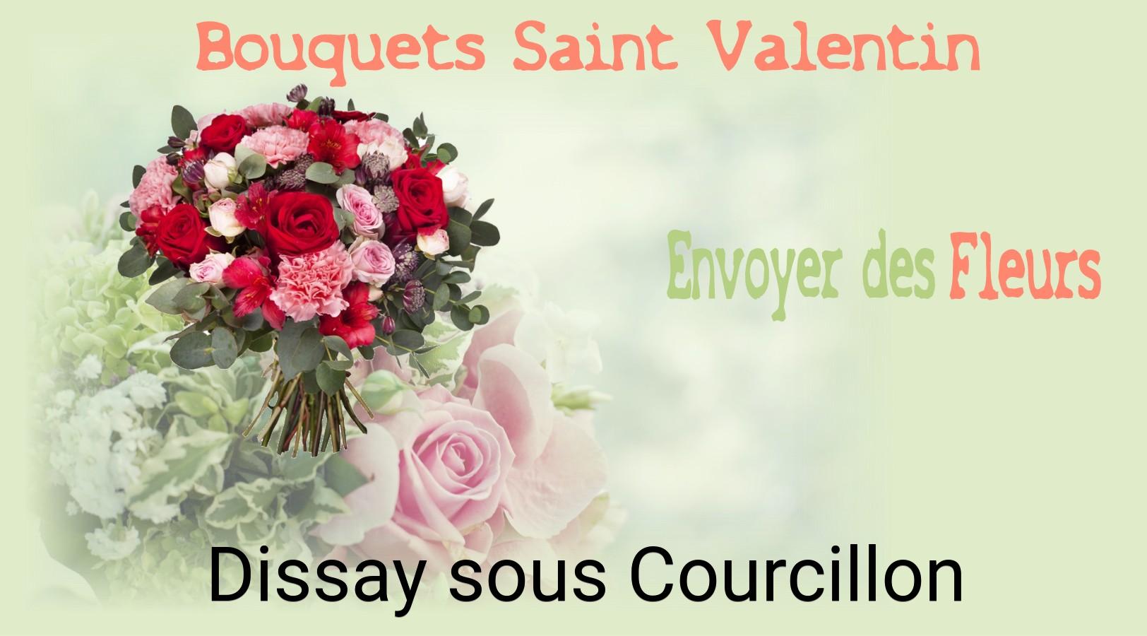 Roses de Saint-Valentin livrées à Dissay-sous-Courcillon